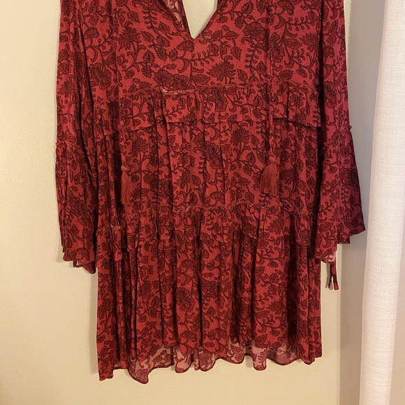 Burgundy Fall dress - Picture 4 of 4
